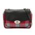 Tartan Darley, &pound;320, Handbags, Black/Red, Fabric/Leather, Front view